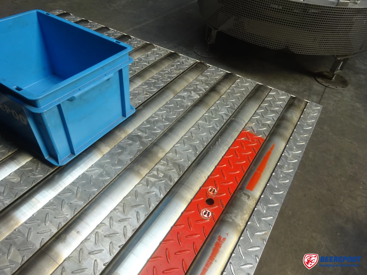 Aangedreven rollenbaan